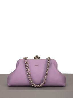 LACCOMA сумка Паола-Л815-фиалковый эко кожа хлопок фото 3