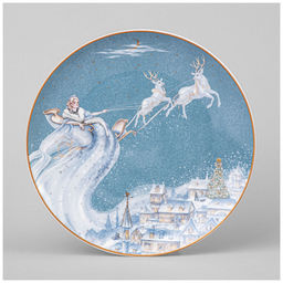 ТАРЕЛКА ЗАКУСОЧНАЯ LEFARD СНЕЖНАЯ КОРОЛЕВА 20,5 СМ