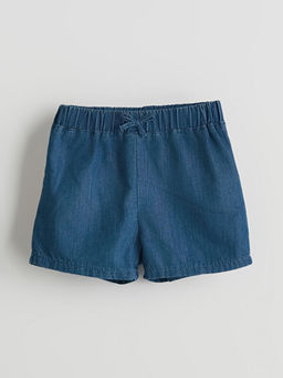 Beli Lastikli K?z ?ocuk Jean ?ort