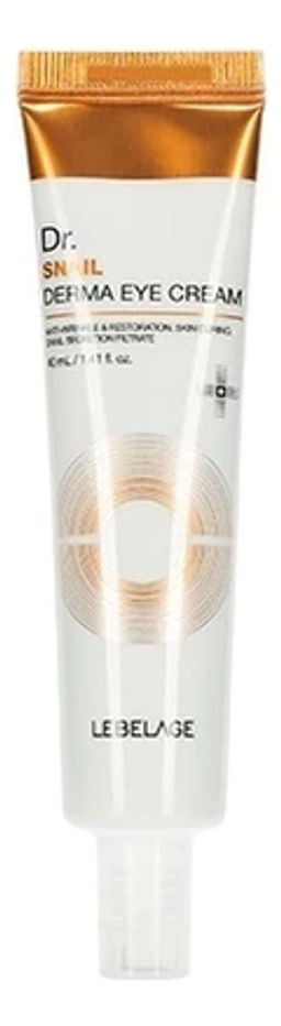 Dr. Snail Derma Eye Cream - Антивозростной крем для кожи вокруг глаз с муцином улитки, 40 мл