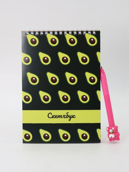 Скетчбук "Many avocado" 14х20 см, плотность 100 гр