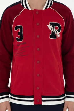 Мужской красный вязаный кардиган Неожиданная скидка в корзине - U.s. polo assn фото 6