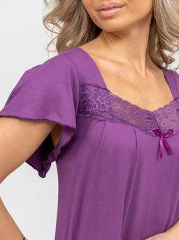 002 Ночная сорочка "Сирень"