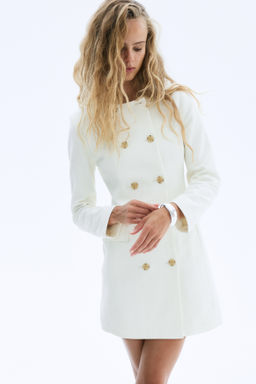 Vestido blazer de doble botonadura - H&m фото 7