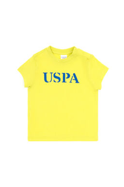 Неоново-желтая базовая футболка для мальчика - U.s. polo assn фото 6