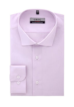 Сорочка мужская длинный рукав GREG 710/139/LIL/Z  фото 2
