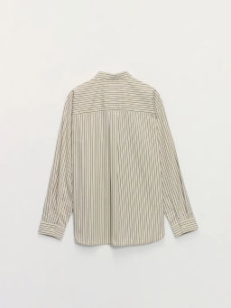 Рубашка relax fit в полоску / Zarina