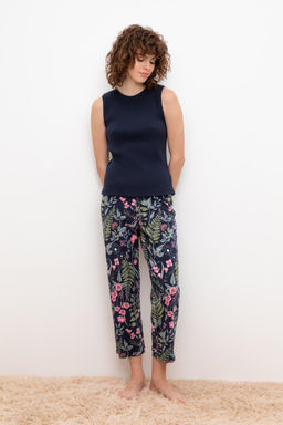 VERY NEAT _ Е 20130/индиго,ночные цветы пижама жен