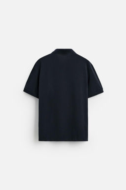 BASIC PIQUE TEXTURE POLO SHIRT - Zara фото 9