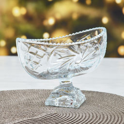 SUNSTAR Ваза для конфет на ножке 330 мл, 11 см, арт.7110