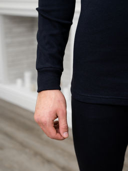 Лонгслив муж.арт.1103-2,темно-синий - Binita фото 6