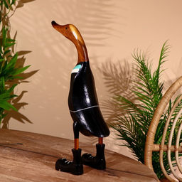 Сувенир «Утка в чёрном», 50 см, дерево
