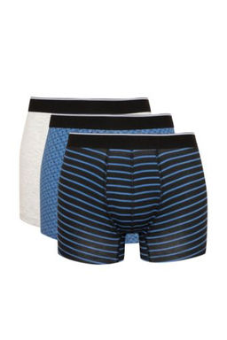 Cizgili 3lu Boxer