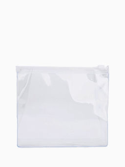 Цена за 2 шт. Косметичка для бассейна с застёжкая зип-лок, маленькая, прозрачная - Simaland фото 3