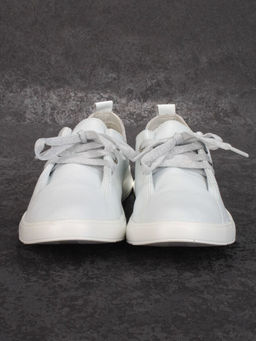 03-PDD90-2 WHITE Полуботинки женские (натуральная кожа)