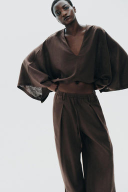 ASYMMETRIC CAPE KIMONO - Zara фото 3