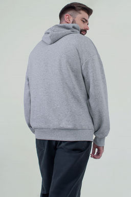 Арт. 6578 Толстовка мужская 46-54 (5 шт) Цвет:пепел - Идеал фото 5