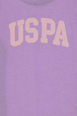 K_z _ocuk Lila Basic Ti__rt Sepette S_rpriz _ndirim - U.s. polo assn фото 4