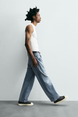 JEANS LOOSE FIT / Azul medio - Zara фото 6