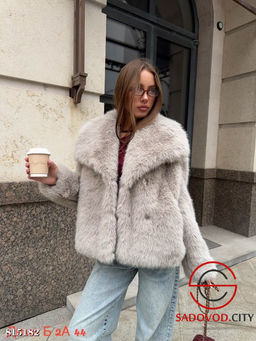 Шуба женская из искусственного меха