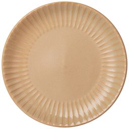 Цена за 6 шт. ТАРЕЛКА ДЕСЕРТНАЯ 19,7 СМ STRIPE COLLECTION ЦВЕТ:СЛИВОЧНЫЙ