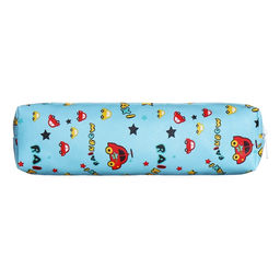 Пенал школьный на молнии Calligrata «Машинки», голубой