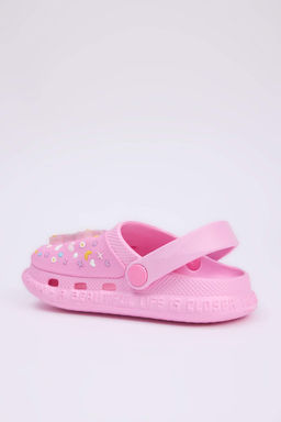 Pembe Is?kl? Onu Kapal? Unicorn Figur Detayl? K?z Cocuk Kids Sandalet Terlik TAKSS25TE00051 - Trendyolmilla фото 5