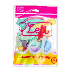 Воздушные шары латексные 12" «Макарун», 12 шт., МИКС