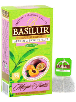 Коллекция Волшебные фрукты / АБРИКОС И МАРАКУЙЯ (71543 ) черн. 25 пак/ (BASILUR)