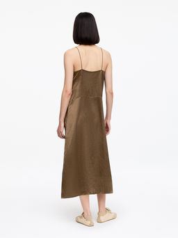 Vestido lencero de sat?n - H&m фото 7
