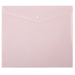 Expert Complete Trend Pastel Pastel Папка-конверт для тетрадей с кнопкой A5+ 180 мкм диагональ 20 шт. персиковый 2104013