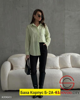 Рубашка женская из хлопка - Bruno фото 4