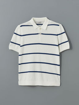 Polo Yaka Erkek ?ocuk Triko Kazak