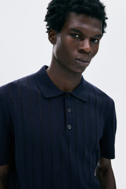 Polo con textura Regular Fit - H&m фото 6