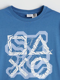 Erkek ?ocuk PlayStation Bask?l? ?ortlu Pijama Tak?m?