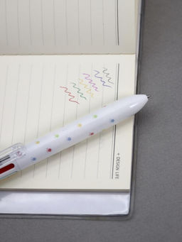 Разноцветная ручка 6 в 1 "Жёлтая лапка"