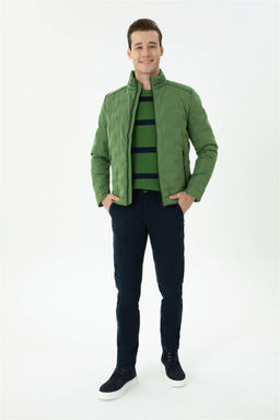 Мужское зеленое пальто Неожиданная скидка в корзине - U.s. polo assn фото 5