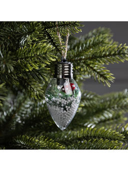 Ёлочный шар Снежная хвоя, 95.5 см, 1 LED, от батареек LR443, свечение тёплое белое - Luazon lighting фото 10