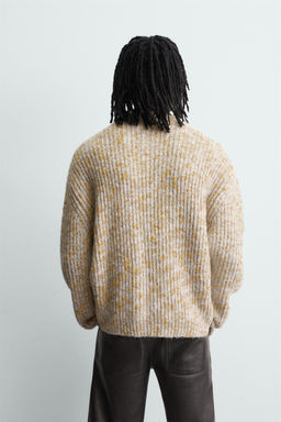 CONTRAST TEXTURED JUMPER - Zara фото 3