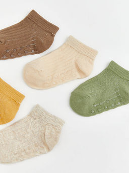 Erkek Bebek Patik ?orap 5li