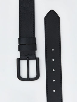 Deri G?r?n?ml? Erkek Kemer