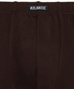 ATLANTIC 5SMH-002 Трусы шорты Solid Classic - набор 5 шт. серый + графитовый + черный + изумрудный + эспрессо  фото 8
