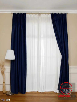 Шторы однотонные блэкаут без тюли