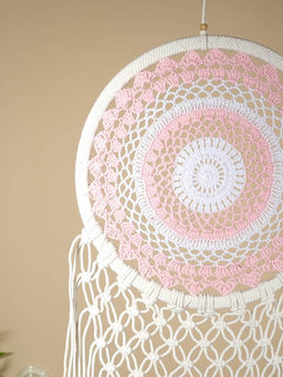 Ловец снов «Нежный тона», 32×90 см