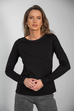 Лонгслив ДЖ 375-1 Черный - T.C.T фото 2