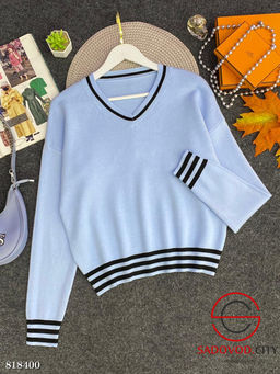 Свитер женский с V-вырезом - Bruno фото 5