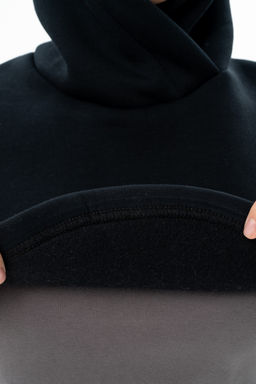 Капор Футер 3-х нитка начес 333L17 т-синий - Solo mio фото 8