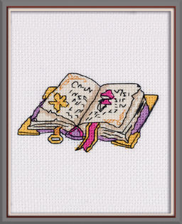 Klart набор для вышивания 12-049 Магическая книга 12 х 8.5 см