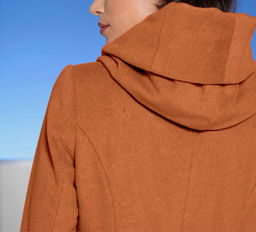 Пальто, цвета мандарина - Ashley brooke фото 5