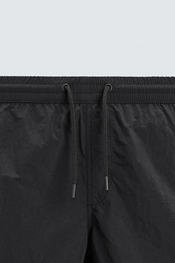 GEOMETRIC PRINT SWIMMING TRUNKS - Zara фото 3
